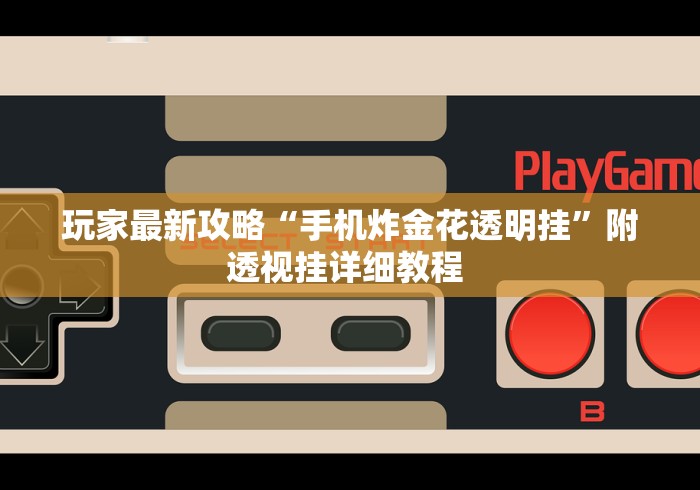玩家最新攻略“手机炸金花透明挂”附透视挂详细教程 