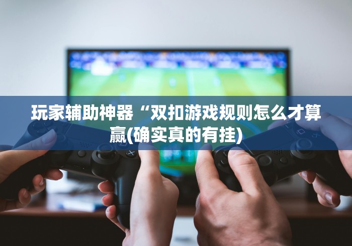 玩家辅助神器“双扣游戏规则怎么才算赢(确实真的有挂) 玩家辅助神器“双扣游戏规则怎么才算赢(确实真的有挂)