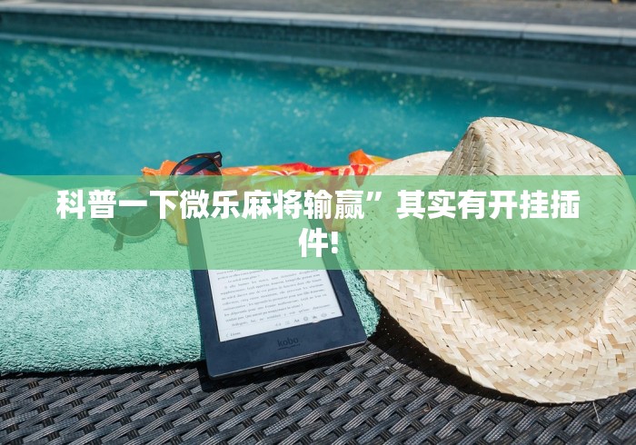 科普一下微乐麻将输赢”其实有开挂插件!