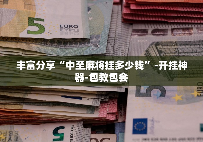 丰富分享“中至麻将挂多少钱	”-开挂神器-包教包会